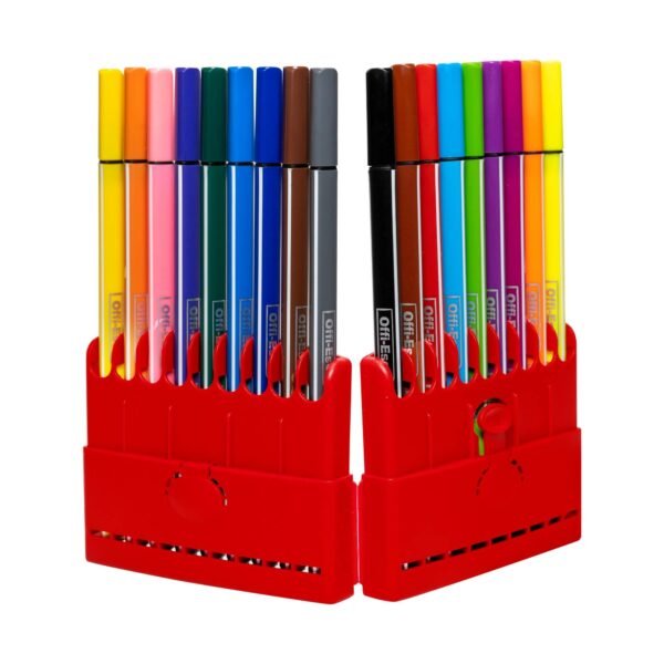 Plumones Offi-Esco estuche X 18