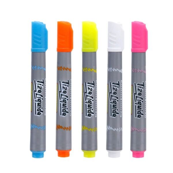 Tiza liquida Doricolor estuche x 5