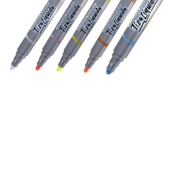 Tiza liquida Doricolor estuche x 5