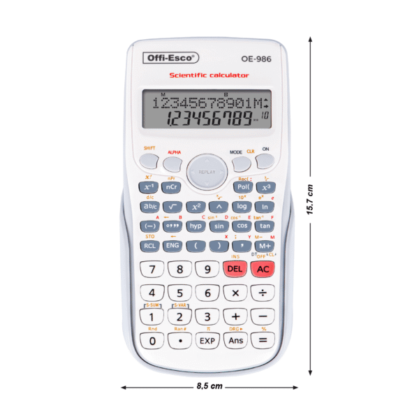Calculadora científica Offi-Esco 240 Funciones Colores