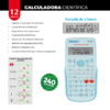 Calculadora científica Offi-Esco 240 Funciones Colores