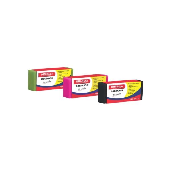 Borrador Unicolor Grande Offi-Esco