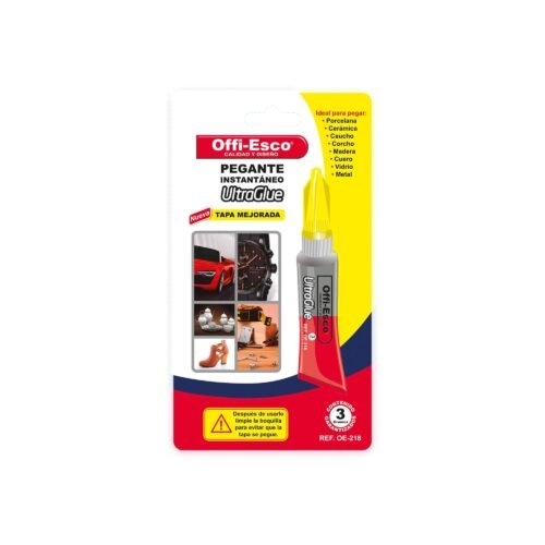 Pegante instantáneo Offi-Esco X 3gr