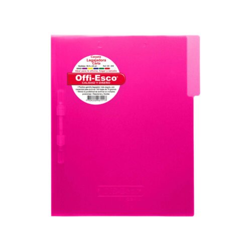 Carpeta Legajadora Carta Offi-Esco múltiples colores