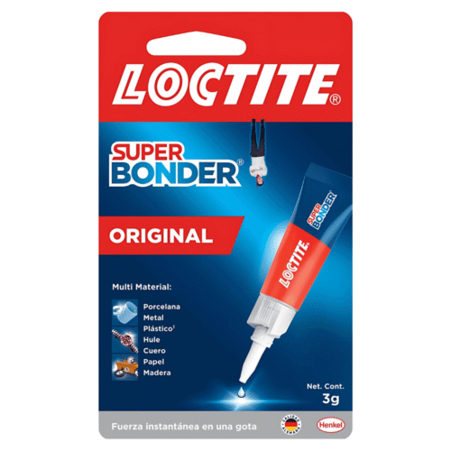 Pegante instantáneo Super bonder X 3gr