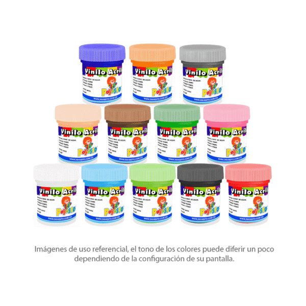 Vinilo Payasito X 33gr diferentes colores